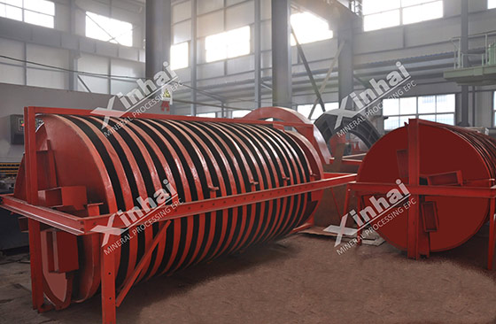 glass steel sprial chute in xinhai